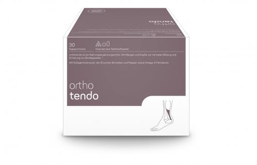 orthotendo  Granulat plus Tabletten/Kapseln - Wichtige Nährstoffe für das Bindegewebe 