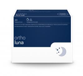 ortholuna Heißgetränk-Granulat - Wichtige Nährstoffe für den Schlaf. 