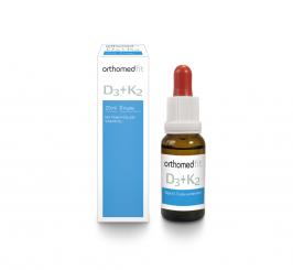 orthomedfit Vitamin D₃+K₂ (K2Vital by Kappa) – direkt bioaktive Vitamin-Kombination mit MCT-Öl 