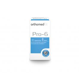 orthomedfit Pro-6 - Probiotika und Vitamin C zur Unterstützung der Darmfunktion,des Immunsystems und des Energiestoffwechsels 