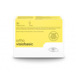 orthovisiobasic Kapseln - Mikronährstoffe für eine augenbewusste Ernährung 